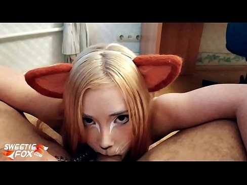 ❤️ Kitsune د هغې په خوله کې ډیک او کم تیر کړ په موږ کې٪ ps.sexonfire.ru٪؛ ❌️